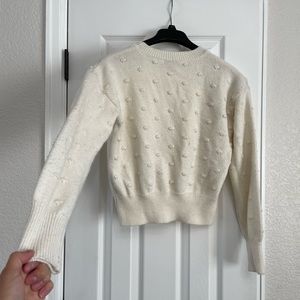 Cream sweater
